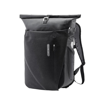 Ortlieb Vario High Vis QL2.1 Rucksack/Packtasche 26 L schwarz reflektierend