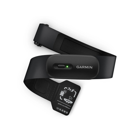 Garmin Forerunner 965 stone white/light grey bundle incl. HRM 200 chest strap - M-XL