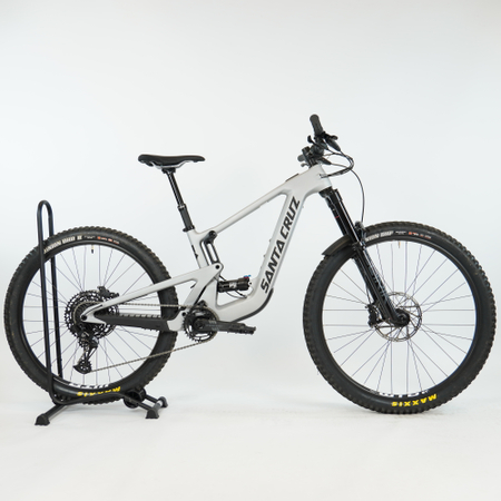 Santa Cruz Heckler SL C R matte silver 2024 - RH-S - Test bike