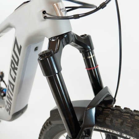 Santa Cruz Heckler SL C R matte silver 2024 - RH-S - Test bike
