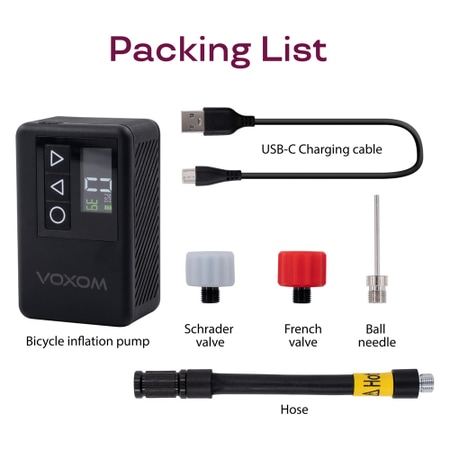 Voxom electric pump EPU2 black