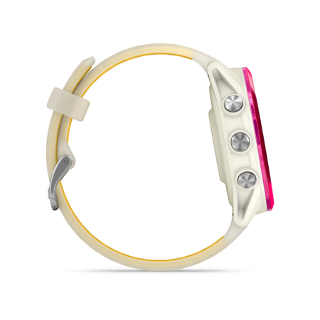Garmin Forerunner 570 - 42 mm bone/raspberry red