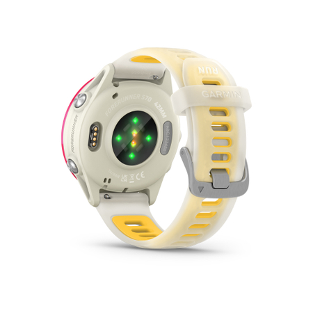 Garmin Forerunner 570 - 42 mm bone/raspberry red