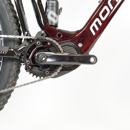 Mondraker Crusher RR translucent red carbon 2024 - RH-XL test bike