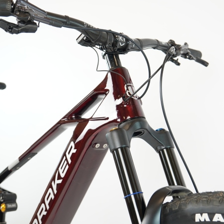 Mondraker Crusher RR translucent red carbon 2024 - RH-XL test bike