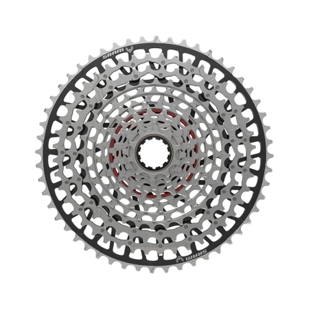 Sram Kassette XS-1297 T-Type 12-fach 10-52T. silber