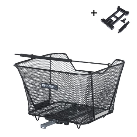 Basil Hinterradkorb Lesto MIK 2.0 schwarz