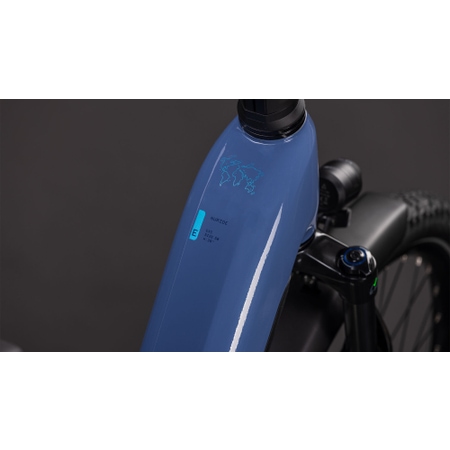 Cube Nuride Hybrid EXC 800 jeansblue´n´blue 2026 Easy Entry - RH 54 cm