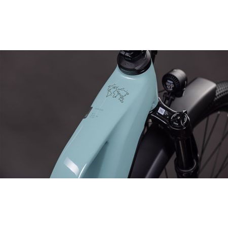 Cube Nuride Hybrid SLX 800 skylight´n´arubablue 2026 Trapeze - RH 54 cm