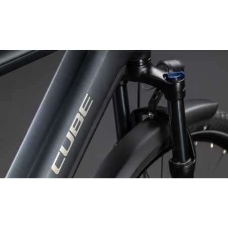 Cube Touring Hybrid ONE 600 coal'n'chrome 2026 - RH 58 cm