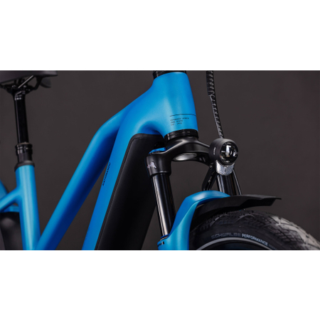 Cube Kathmandu Hybrid Comfort Pro 800 azure´n´black 2026 Trapeze - RH 50 cm