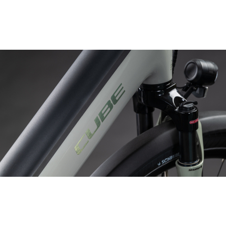 Cube Supreme Hybrid Deluxe ONE 600 ashgreen´n´chrome 2026 Easy Entry