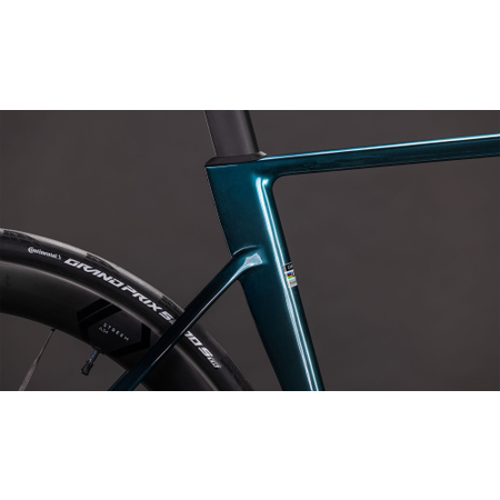 Cube Litening AIR C:68X SLX chromeblue´n´liquidblue 2026 - RH 56 cm