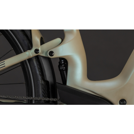 Cube Kathmandu Hybrid ONE11 HPC SLT 800 glintsand´n´oatgrey Easy Entry