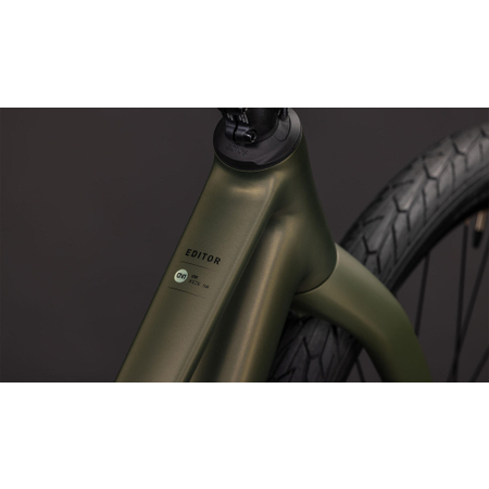 Cube Editor ONE reedgreen'n'black 2026 Trapeze - RH 54 cm