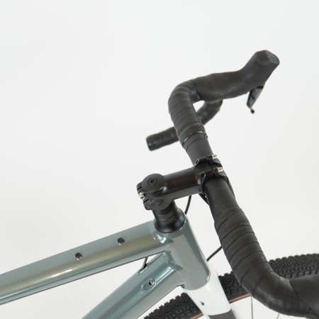 BMC UnReStricted AL ONE metallic grey green 2024 - RH-M exhibition bike