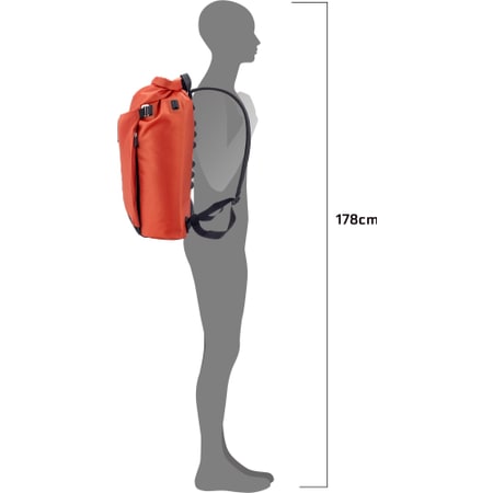 Ortlieb backpack/pannier Vario Lite QL2.1 22 L rooibos