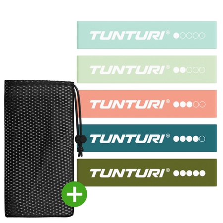 Tunturi Mini Resistance Band Set 5 Stk.