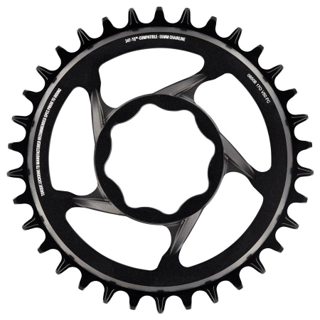 e*thirteen Kettenblatt E*Spec für TQ Direct Mount 34T. black