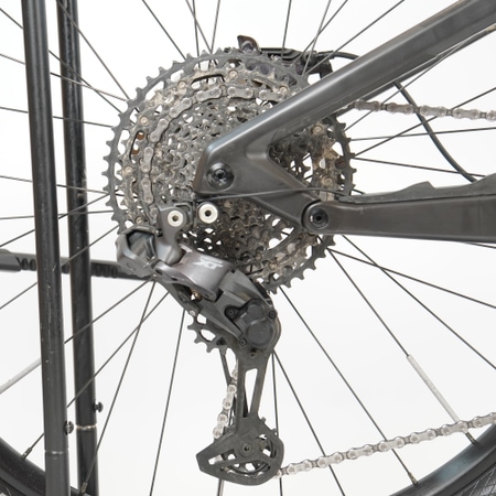 Rotwild R.X735 FS Pro red metallic 2023 - RH-L test bike