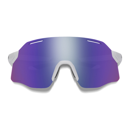 Smith Brille Vert white/Chromapop violet mirror