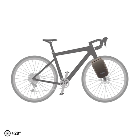 Ortlieb Fork-Pack Seitentasche zur Gabelmontage 5.8 dark sand
