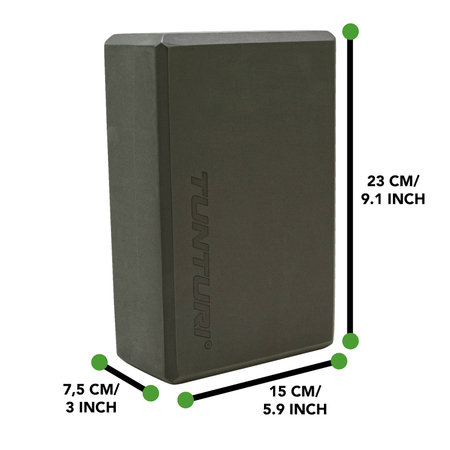 Tunturi Yoga Block Anthracite