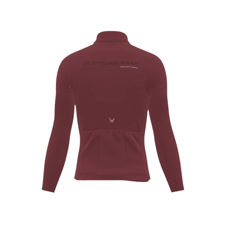 IW Cycling Wear Core Thermal Jersey 2.0 burgundy - XS