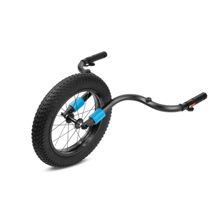 Cube Fat Wheel Jogger Kit für Kinder Fahrradanhänger Double black