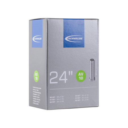 Schwalbe bicycle inner tube no. 10 (24") AV 40 mm