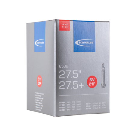 Schwalbe Fahrradschlauch Nr. 21F Freeride (27.5") SV 40 mm