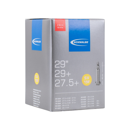 Schwalbe bicycle inner tube no. 19F Freeride (27.5"/29") SV 40 mm