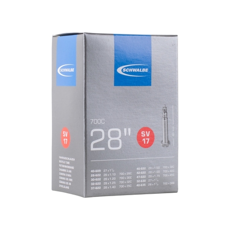 Schwalbe bicycle inner tube no. 17 (28"/700C) SV 40 mm