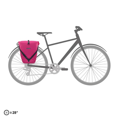 Ortlieb Back-Roller Cyber QL2.1 Einzeltasche 20 L cyber pink