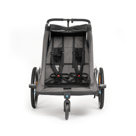 Cube Children's bike trailer Double PURE black'n'grey