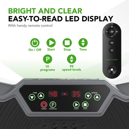 Tunturi Cardio Fit V40 Vibrationsplatten