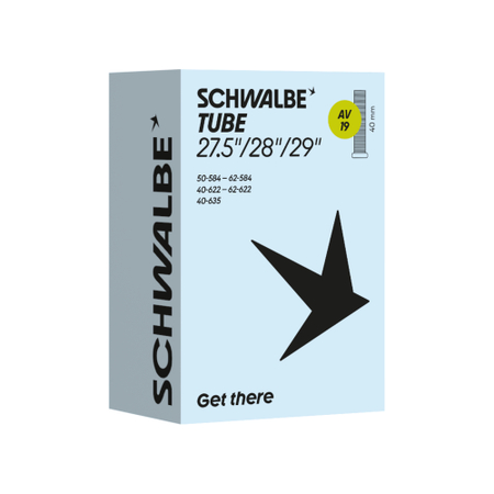 Schwalbe bicycle inner tube no. 19 (27.5"/28"/29") AV 40 mm