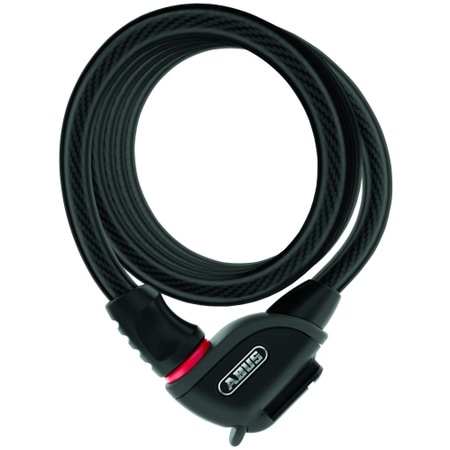 Abus spiral lock Phantom 8950/180 TexFL with magnetic holder