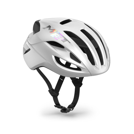 MET Rivale MIPS CE helmet white holographic glossy