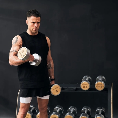 Hammer Hantelablage-Set Exklusiv 12,5-25 kg