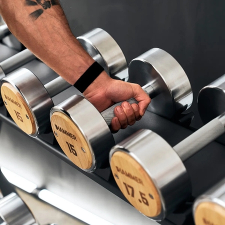 Hammer Hantelablage-Set Exklusiv 12,5-25 kg