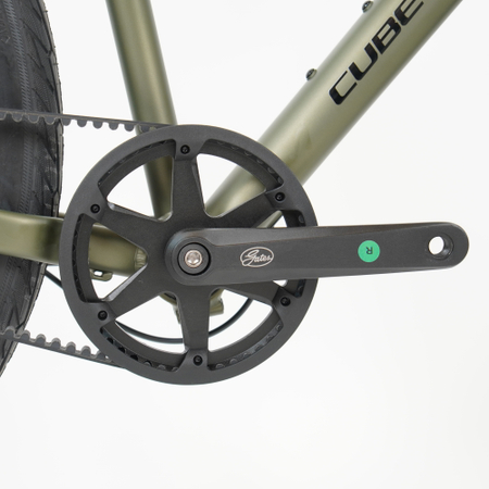 Cube Editor ONE reedgreen´n´black 2026 Trapeze - RH 46 cm Ausstellungsrad