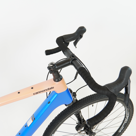 Cannondale Topstone Carbon 2 Lefty electic blue - RH-L Testrad