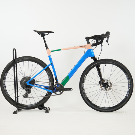 Cannondale Topstone Carbon 2 Lefty electic blue - RH-L Testrad