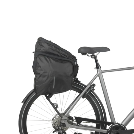 Basil Gepäckträgertasche Move 10-26 L schwarz