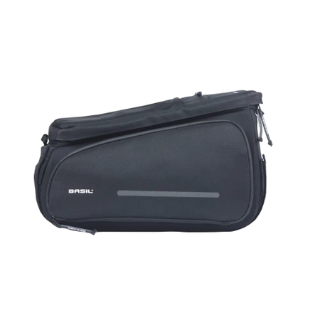Basil Gepäckträgertasche Move 10-26 L schwarz