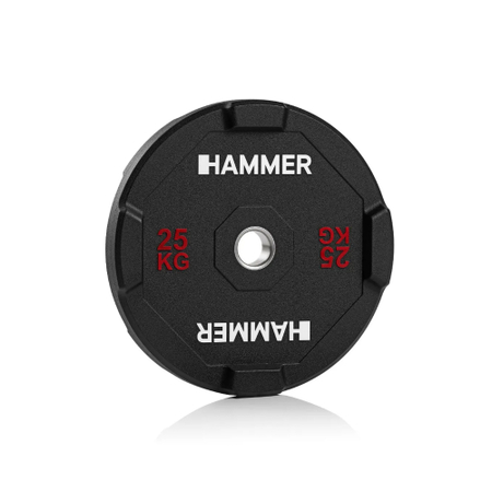 Hammer Bumper Plate Competition 50 mm 25 kg