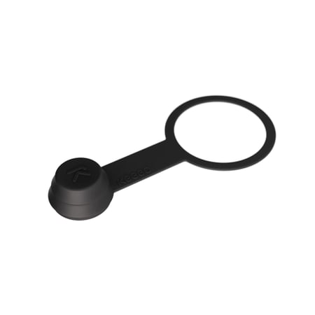 Keego dust cap, black
