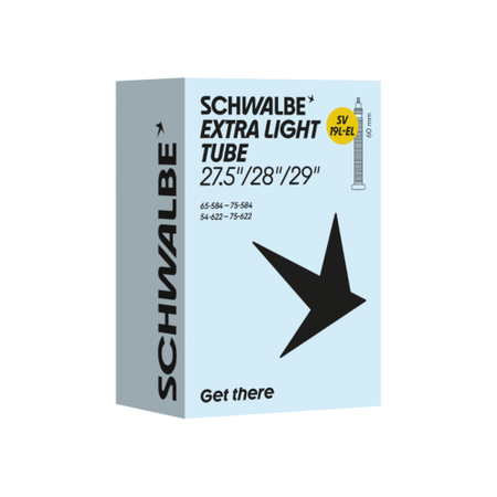 Schwalbe Fahrradschlauch Nr. 19L-EL (27.5"/28"/29") SV 60 mm