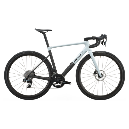 Scott Addict RC 25 cumulus white / carbon black - RH-M